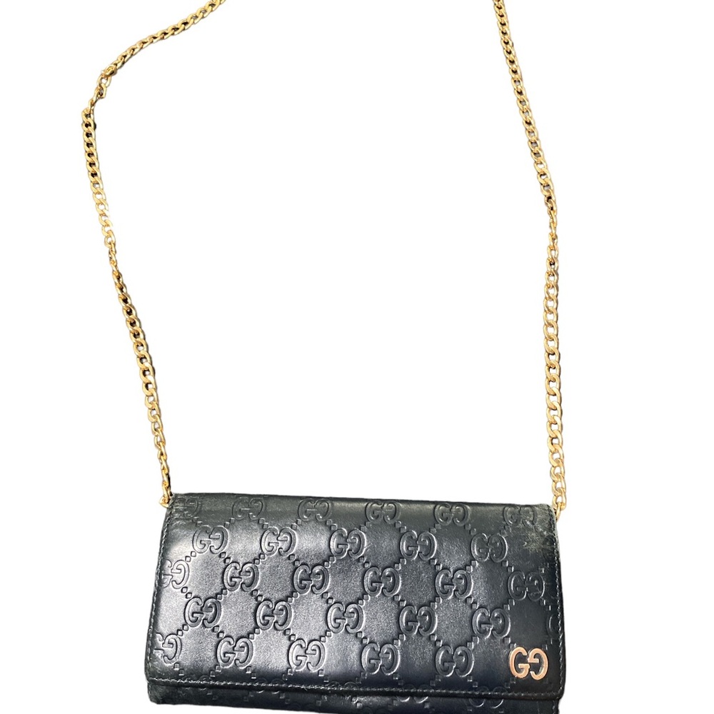 Gucci Logo Leather Wallet